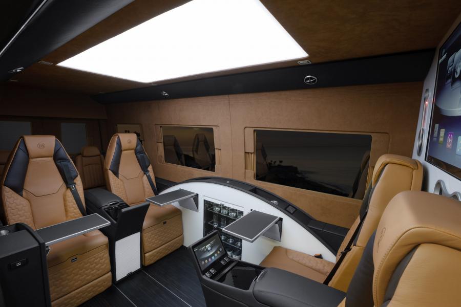 Интерьер Mercedes-Benz Sprinter Business Lounge by Brabus (Br.906) 2014 года  (фото 20 из 33)